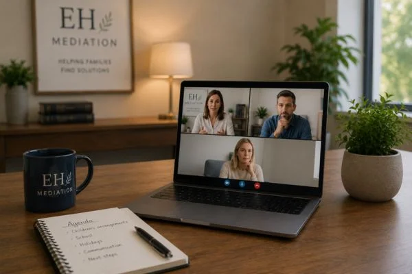 child access mediation Malvern online meeting.